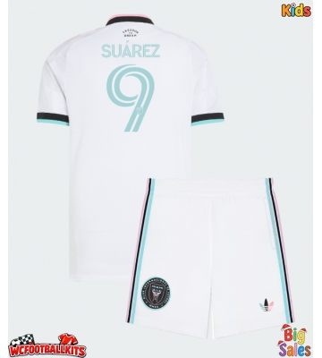 Inter Miami Luis Suarez #9 Replica Third Stadium Kit for Kids 2026-27 Short Sleeve (+ pants)